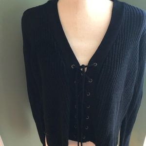Black sweater